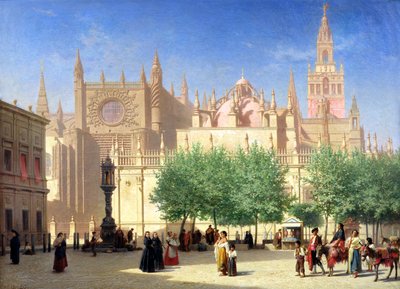 The Cathedral of Seville by Achille Zo